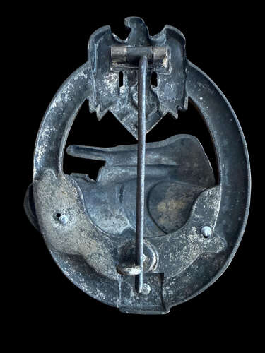 Published perhaps unique 25 Panzer Assault Badge. 