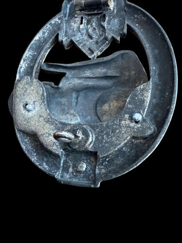 Published perhaps unique 25 Panzer Assault Badge. 