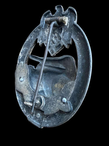 Published perhaps unique 25 Panzer Assault Badge. 