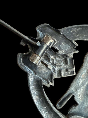Published perhaps unique 25 Panzer Assault Badge. 