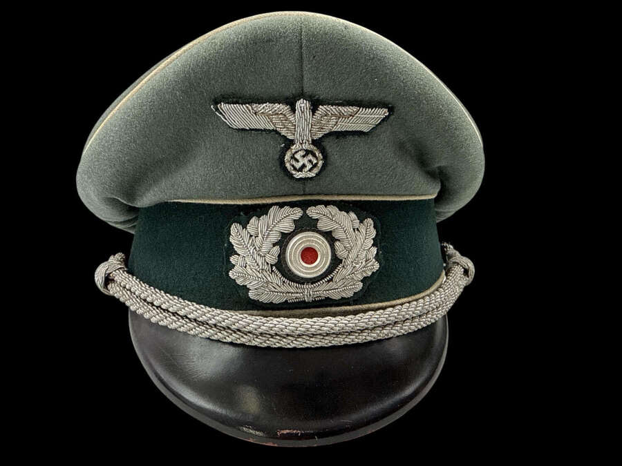 Infantry Officer's Double ErEl  peaked or Visor Cap