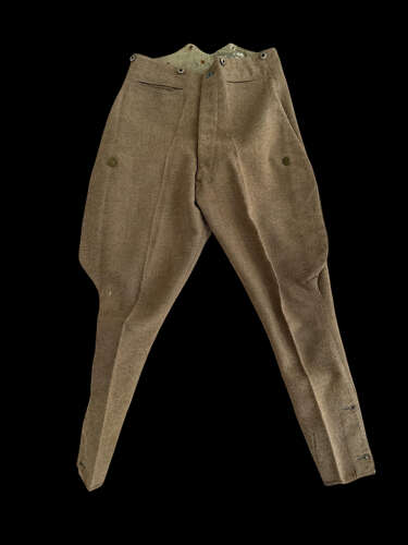 RFC Maternity Tunic, Breeches, Musette Bag and Personal Effects