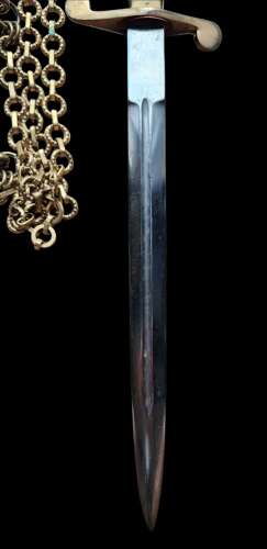 Model M-51 Bulgarian Army officers Dagger & hanging chains.