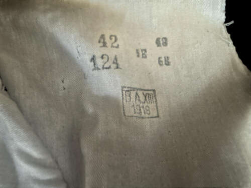 1915 Introduced German Army Greatcoat Dated 1918