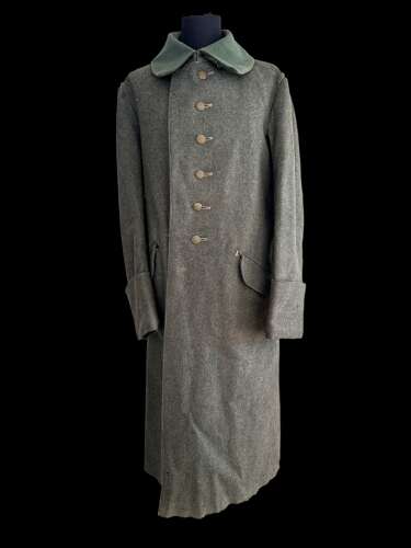 1915 Introduced German Army Greatcoat Dated 1918