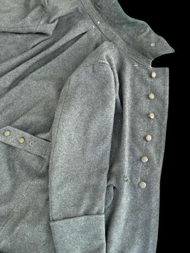 1915 Introduced German Army Greatcoat Dated 1918
