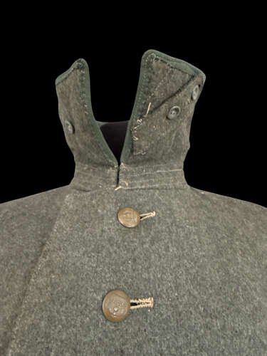 1915 Introduced German Army Greatcoat Dated 1918