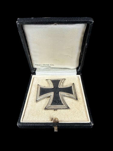 Early Concave Deumer L11 Iron Cross First Class with Original Case