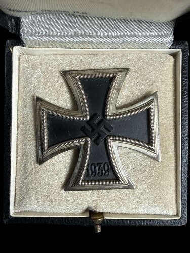 Early Concave Deumer L11 Iron Cross First Class with Original Case