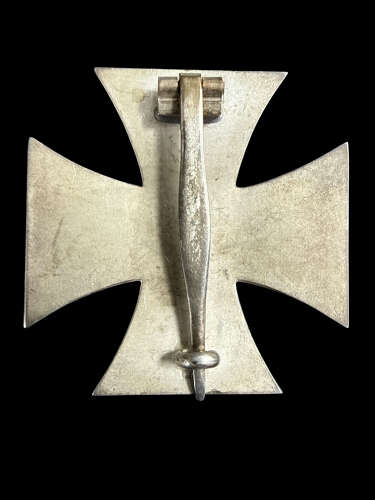 Early Concave Deumer L11 Iron Cross First Class with Original Case