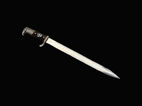 Weimar / Third Reich Period Police Bayonet by Weyersburg