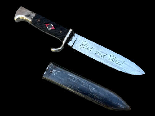 Hitler Youth Dagger by WKC with Outstanding Blade