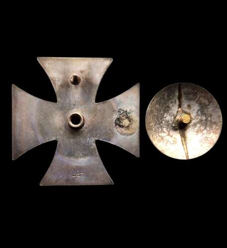 Very rare Screwback 1939 Iron Cross First Class in LDO case by Boerger & Co marked L/57