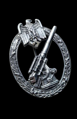 Army Flak Badge in LDO cellophane packet by Alois Rettenmaier.