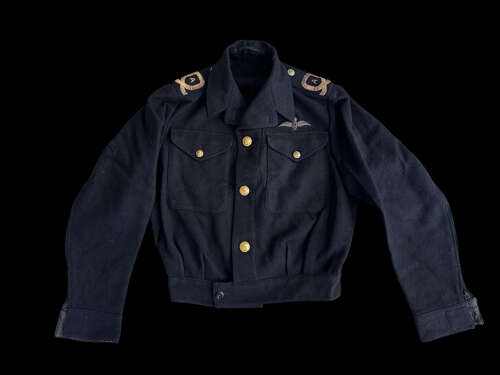 WW2 Royal Navy Fleet Air Arm Pilot’s Working Dress Blouse Dated 1944