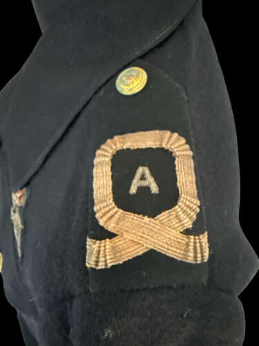WW2 Royal Navy Fleet Air Arm Pilot’s Working Dress Blouse Dated 1944