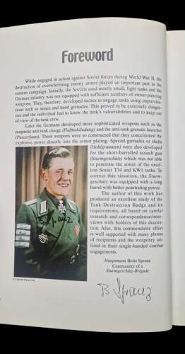 Tank Killers - History of the Tank Destruction Badge by Thomas W.Breyette & Roger Bender.
