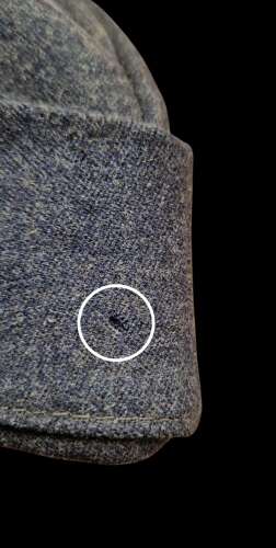 RAF Officer's Field Service Cap Size 7 1/4 1945 Dated.