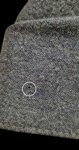 RAF Officer's Field Service Cap Size 7 1/4 1945 Dated.