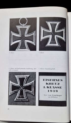 German language medal book Auszeichnungen des Deutschen Reiches 1936-1945 by Kleitmann.
