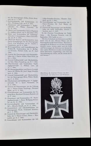 German language medal book Auszeichnungen des Deutschen Reiches 1936-1945 by Kleitmann.