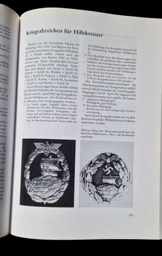 German language medal book Auszeichnungen des Deutschen Reiches 1936-1945 by Kleitmann.