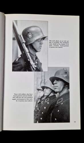 SS-Steel Parade and Combat Helmets book by Kelly Hicks.